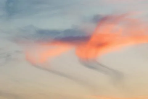 Soft sky background at dawn Stock Photos