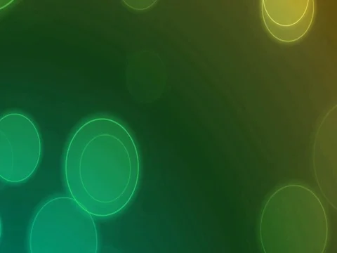 Soft Slow Moving Green Circles 스톡 동영상 73619544