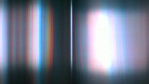Soft slow moving prism light leaks. 3 different versions. Stockbeeldmateriaal 124666792