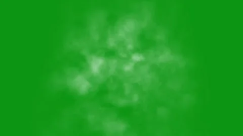 Soft Smoke Cloud Green Screen Background VFX Overlay Stock Footage 337084649