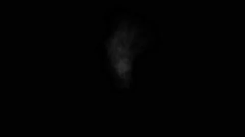 Soft smoke motion on dark backdrop Stock Footage 162221640