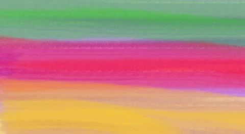 Soft smooth abstract color blocks, horizontal stripes in pink, red and warm gold Stock Illustration