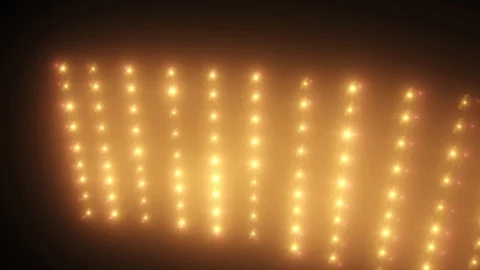 Soft &amp; smooth Yellow Brown Pink bright flood lights board backgrounds. Stock Footage 129481592