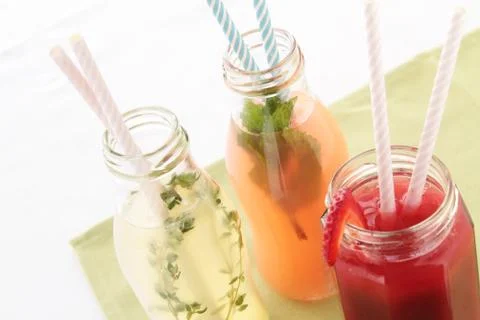 Soft soda drinks Foto stock