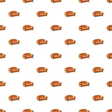 Soft sofa for living room pattern 스톡 일러스트