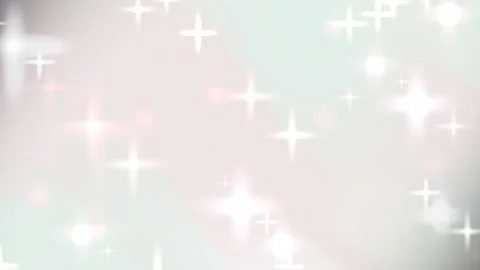Soft Sparkle Bokeh Stars Floating on Pale Pastel Background Stock Footage 342200301