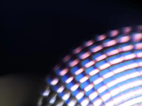 Soft spectrum of LED lamp Stock Photos