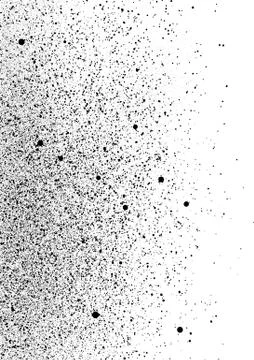 Soft spray graffiti gradient in black over white Stock Illustration