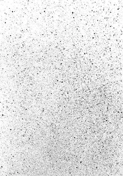 Soft sprayed graffiti detail in black on white Stock Illustration