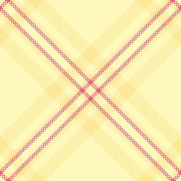 Soft, subtle plaid pattern. Beige, yellow, and pink create a warm, inviting t Illustrazione stock