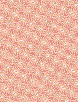 Soft summer gold patterned wallpaper-style design in pale primrose, chiffon, pea Stock Illustration