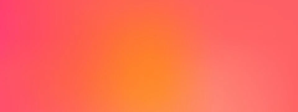 Soft sunset gradation background with warm orange to pink ombre. Smooth blu.. Illustrazione stock