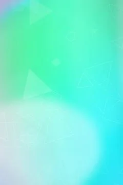 Soft teal and aqua gradient background with subtle geometric line shapes cr.. イラスト素材