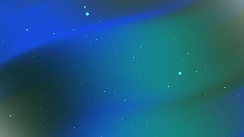 Soft teal and blue aurora borealis night sky with flowing light ribbons and.. Stock Footage 333051887