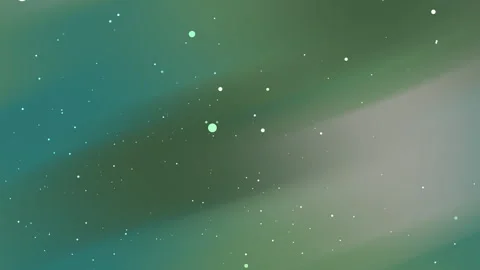 Soft teal aurora starfield gradient background with drifting light bands Stock-Footage 333052066