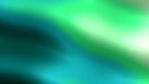 Soft teal, emerald, and white gradients drift through the frame, creating a.. Stock Footage 347289680