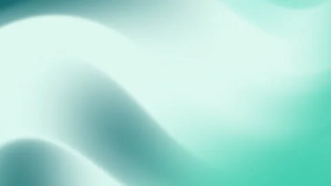 Soft teal gradient background features gentle swirling curves. Stock Footage 303381567