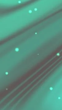 Soft teal light washes over flowing fabric Ilustração Stock