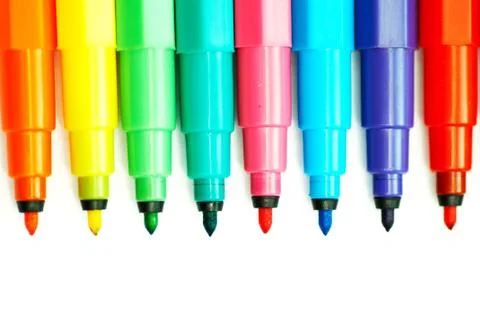 Soft-tip pen Stock Photos