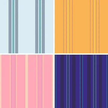 Soft tone striped background nursery walls. Calm lines rhythm promotes peac.. Stock Illustration