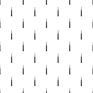 Soft toothbrush pattern seamless Illustrazione stock