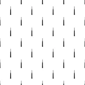 Soft toothbrush pattern seamless vector Stock Illustration