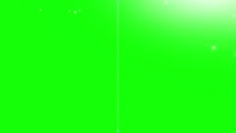 Soft Top Corner White Light Leak Flare on Green Screen Stock Footage 337581522