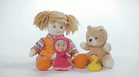 Soft toys Stock Footage 12653104