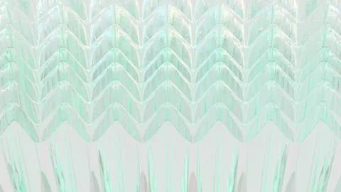 Soft translucent pattern background with repeating vertical chevron glass s.. 스톡 일러스트