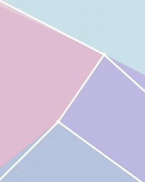Soft triangular panels meet in a clean abstract arrangement, blending dusty.. Stock Illustration