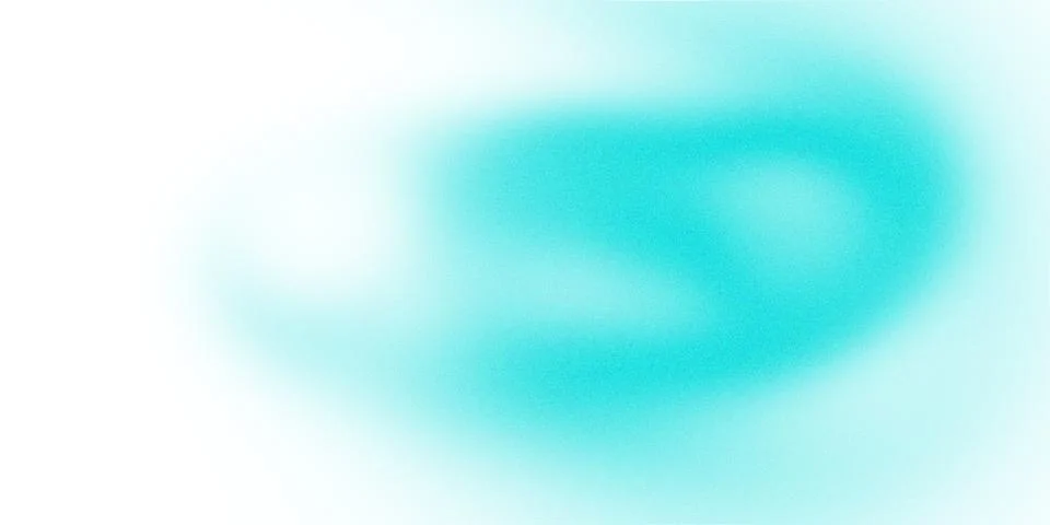 Soft Turquoise Blur Gradient Background Stock Illustration