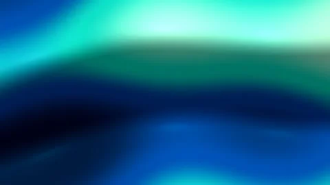 Soft turquoise, cyan, and deep blue gradients drift across the frame, creat.. Stock Footage 347287360