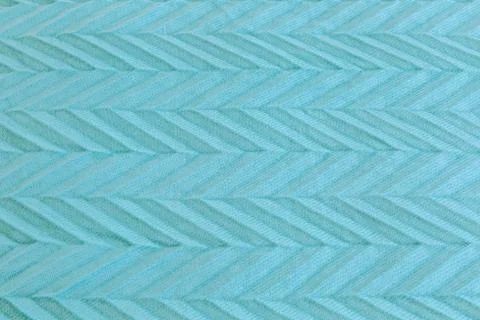 Soft turquoise fabric with arrow pattern background texture pattern Stock Photos