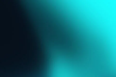 Soft turquoise gradient abstract background with smooth blue teal transition for Illustrazione stock