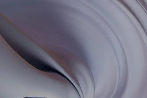Soft, undulating abstract forms in muted purples and grays create a flowing.. Stock Illustration