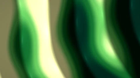 Soft, undulating bands of emerald and lime drift across a dark field, creat.. 库存影片 347286491