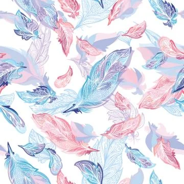 Soft Veather Vector Pattern Stock Illustration