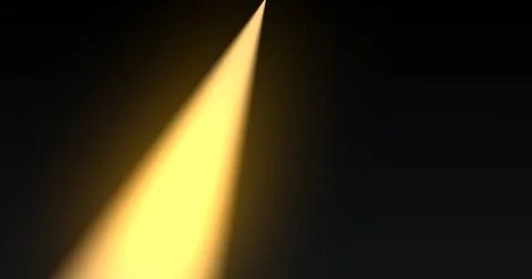 Soft volumetric high-beam spotlight moving seamless loop. Elegant single re.. 库存插图