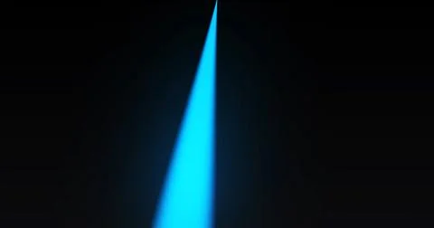 Soft volumetric high-beam spotlight moving seamless loop. Elegant single re.. 库存插图