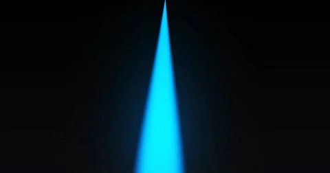 Soft volumetric high-beam spotlight moving seamless loop. Elegant single re.. 库存插图