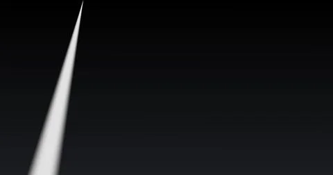 Soft volumetric high-beam spotlight moving seamless loop. Elegant single re.. 库存插图