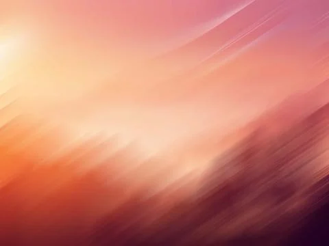 Soft Warm Abstract Gradient Background With Smooth Motion Blur And Light Flow Stock Illustration