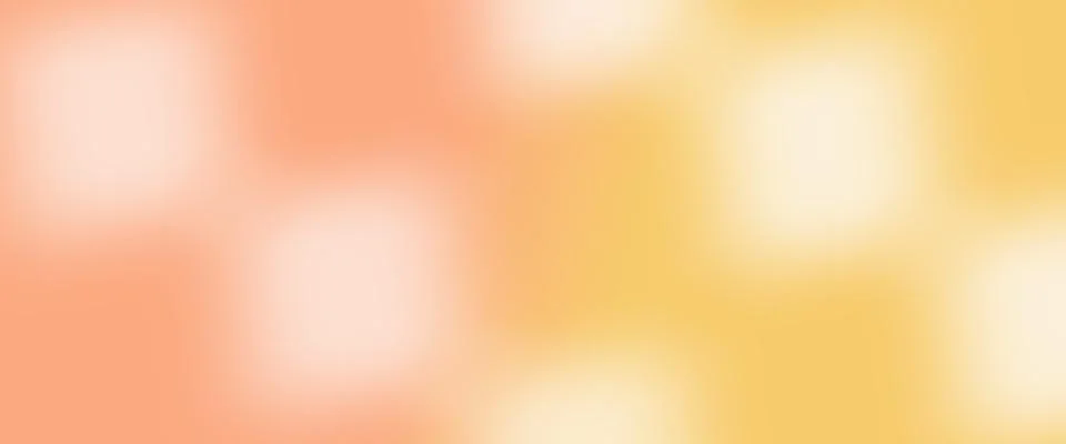 Soft Warm Gradient Background - Abstract Orange &amp; Yellow Blur Stock Illustration