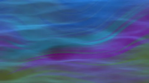 Soft water pattern of soft blue, yellow, purple effect animation Stock Footage 208617779