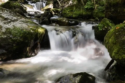 Soft water river Stock Photos