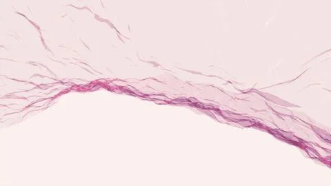 Soft water silk gentle flow and waving digital simulation turbulent abstract Stock Illustration