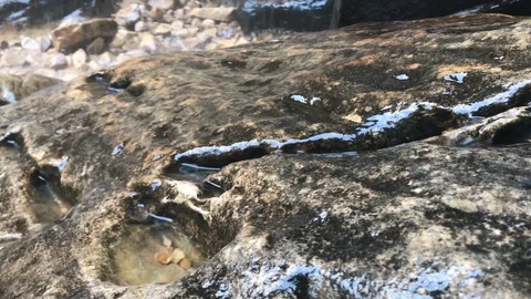 Soft Waterfall on Rock 動画素材 88800954