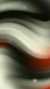 Soft waves of red, white, and gray flow gently Illustrazione stock