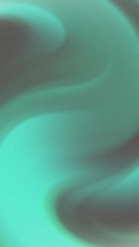 Soft waves ripple across the canvas in soothing turquoise hues Video stock 336781691
