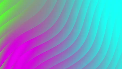 Soft waves ripple across a vibrant gradient 库存影片 333843795